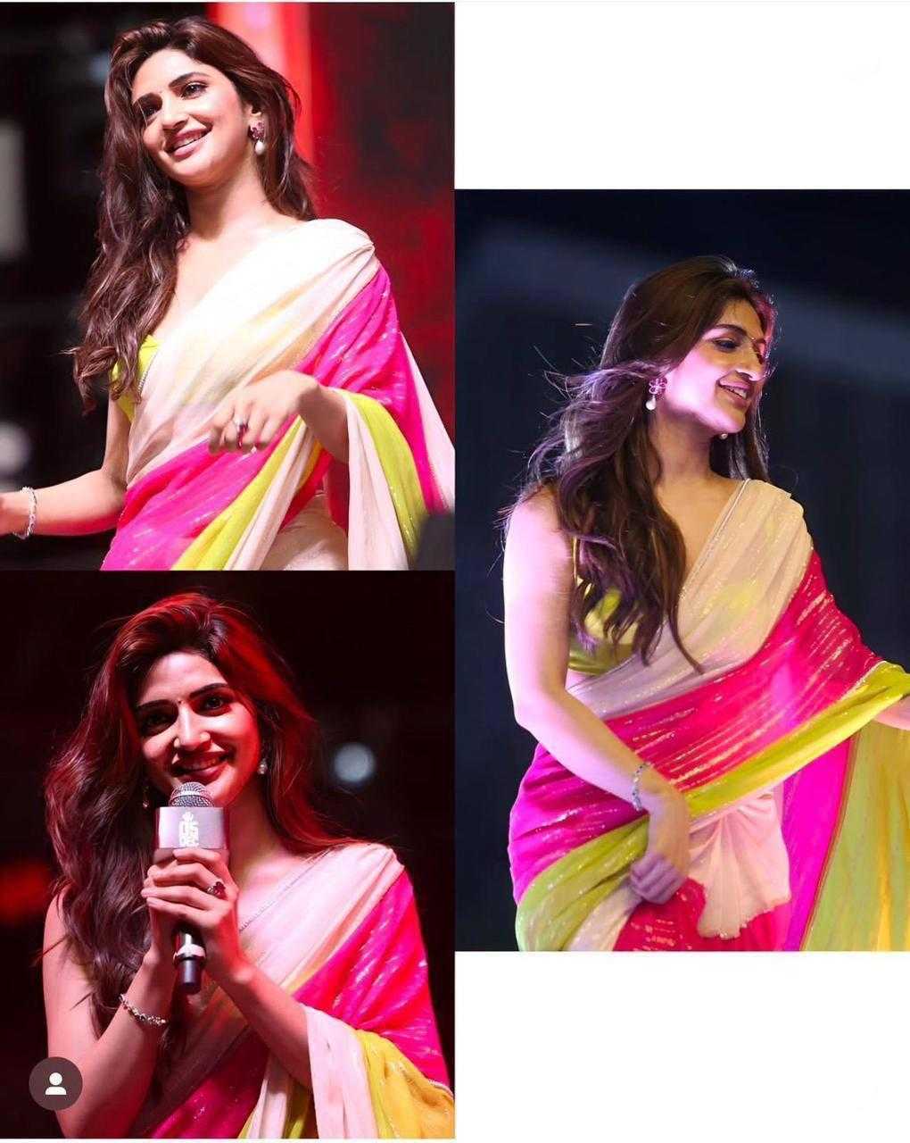 Blooming Party Wear Saree