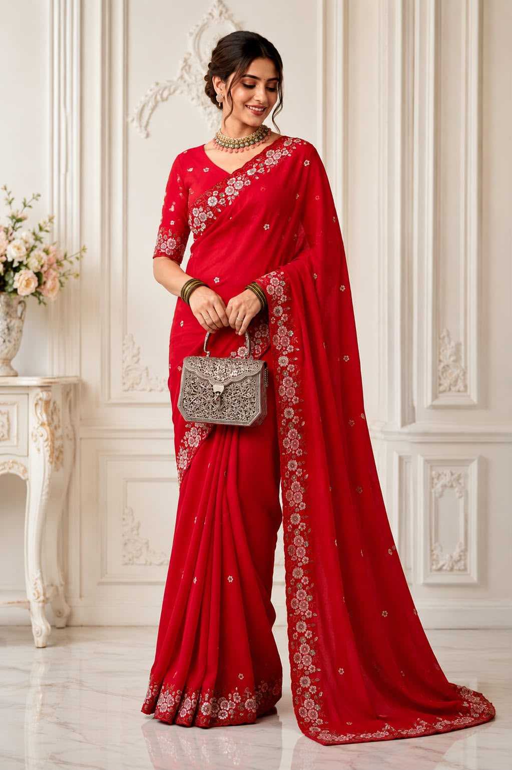Rangoli Silk Designer Saree