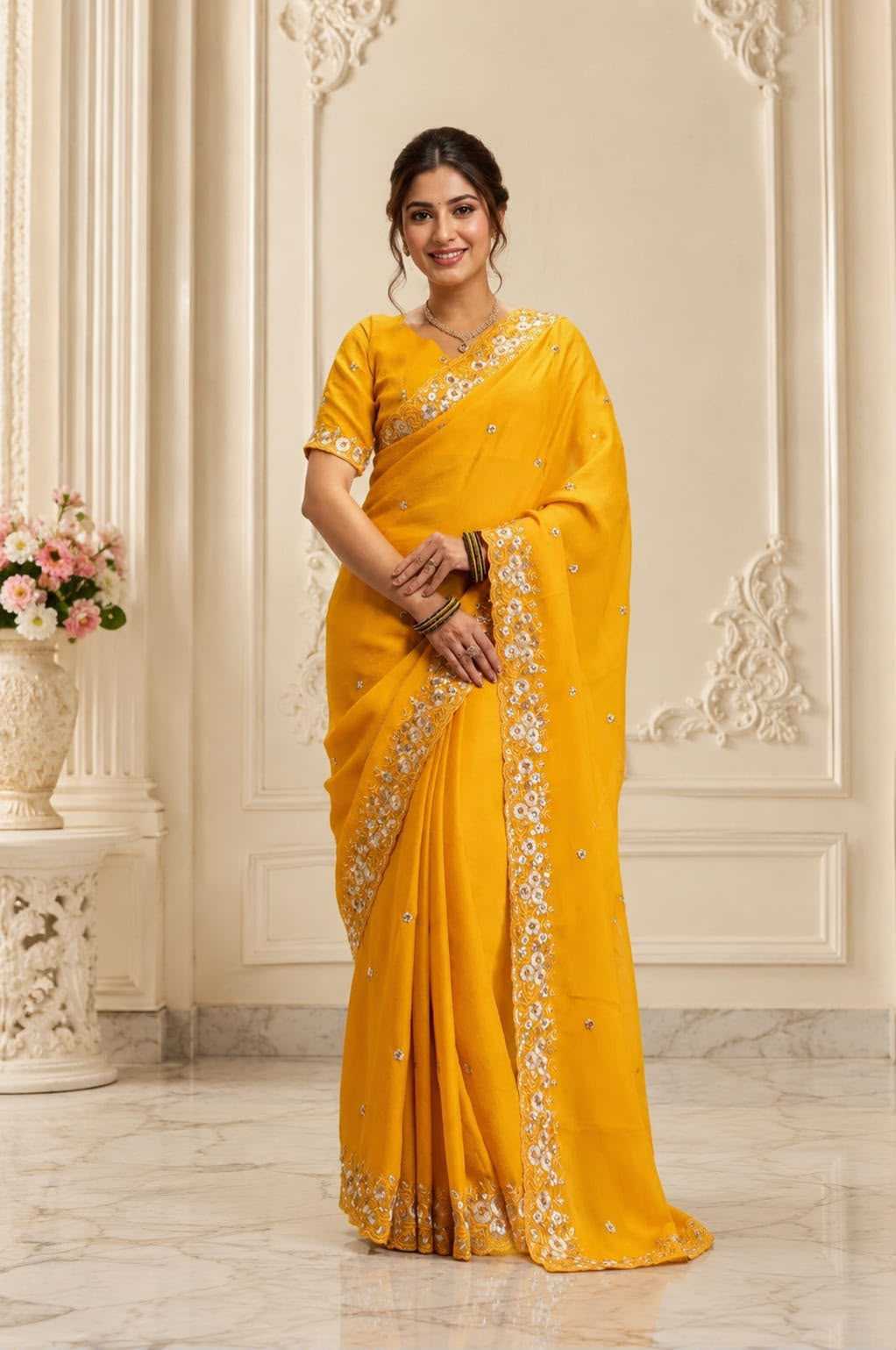 Rangoli Silk Designer Saree
