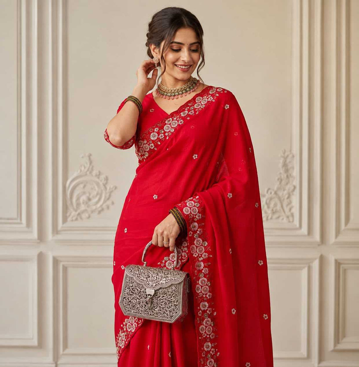 Rangoli Silk Designer Saree