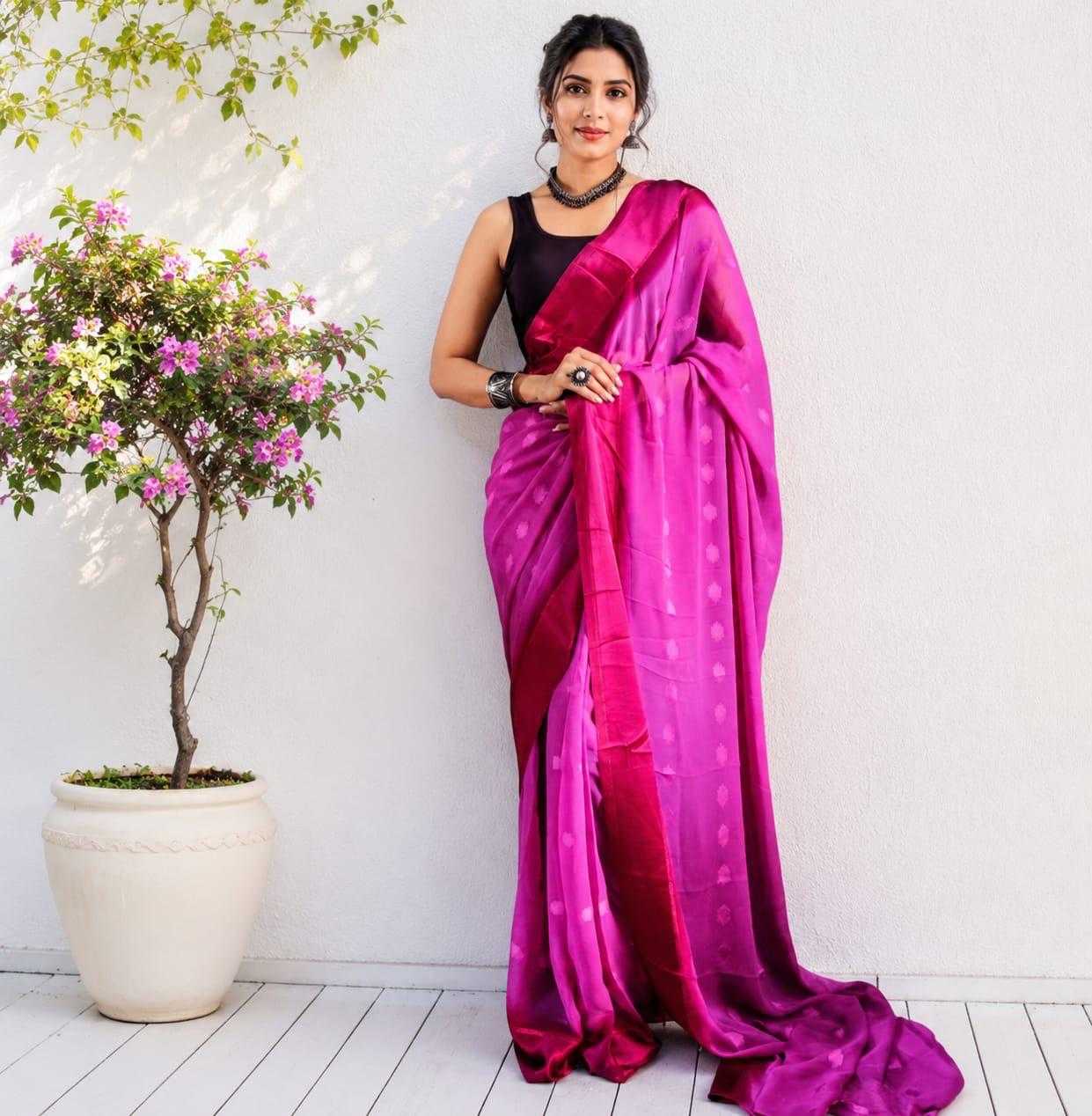 Nylon Ready To Wear Saree
