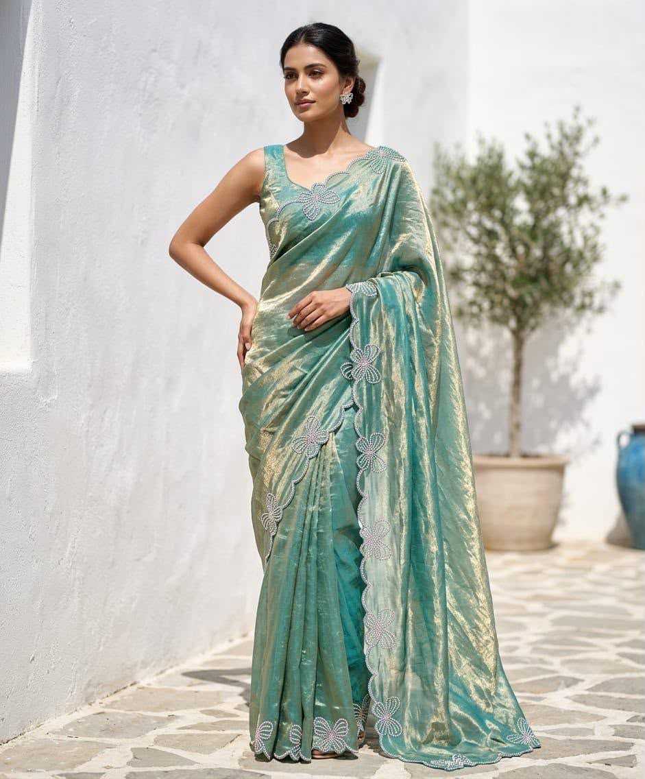 Space Silk Designer Saree