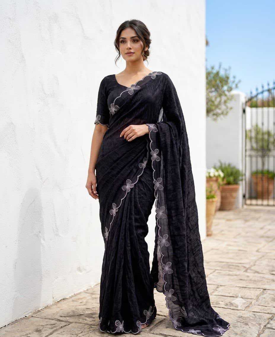Space Silk Designer Saree