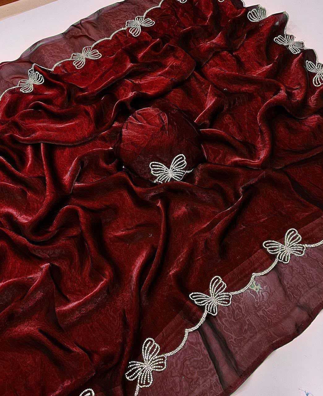 Space Silk Designer Saree