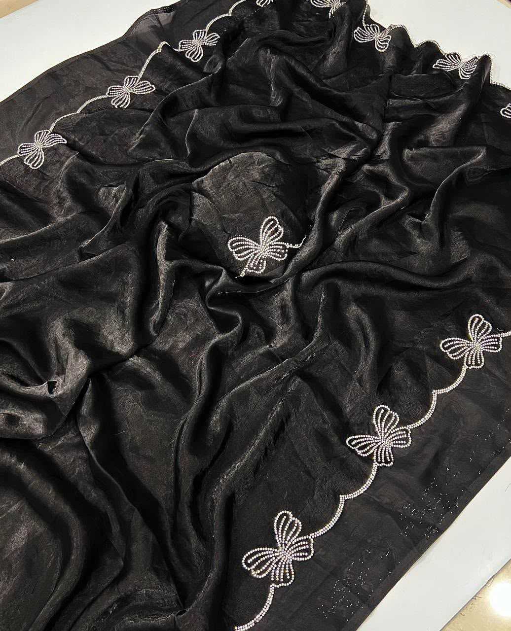 Space Silk Designer Saree