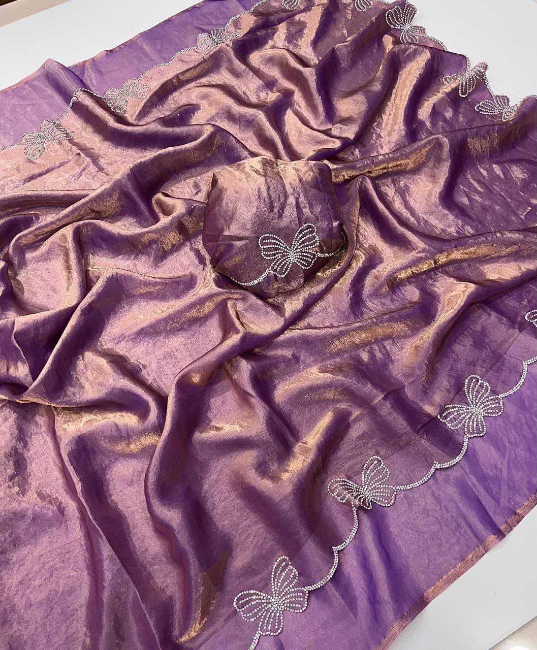 Space Silk Designer Saree