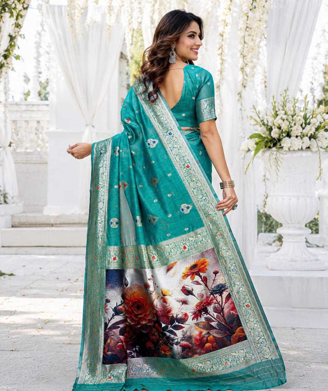 Soft Cotton Designer Saree