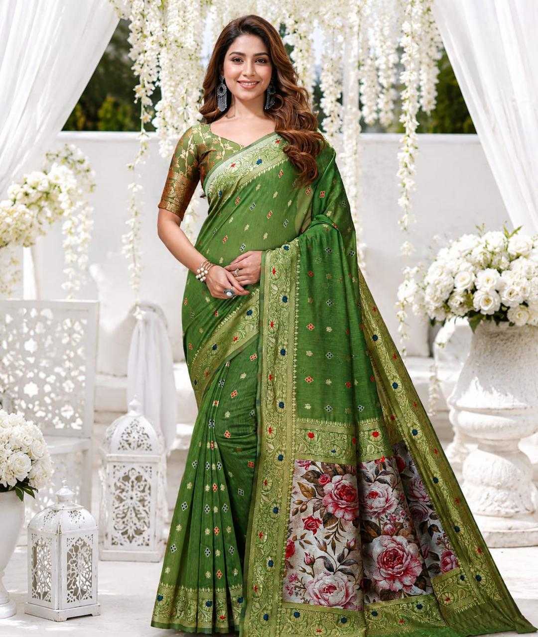 Jacquard Saree
