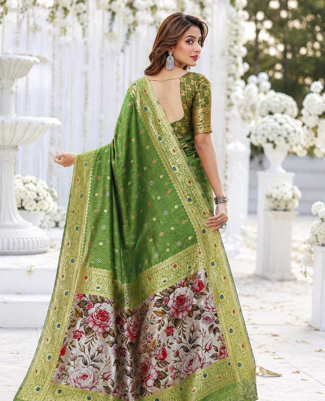 Jacquard Saree