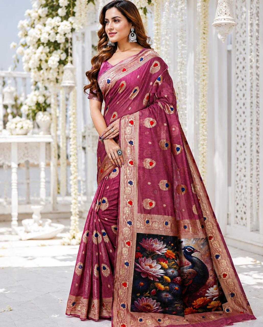 Jacquard Saree