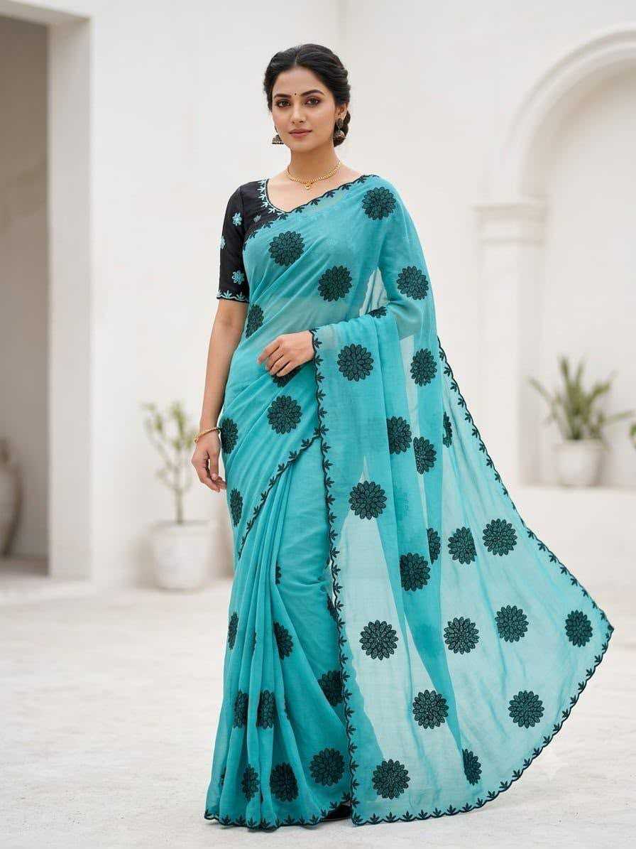 Georgette Designer Saree