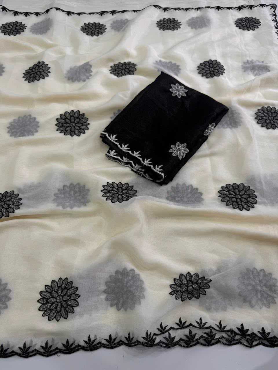 Georgette Designer Saree