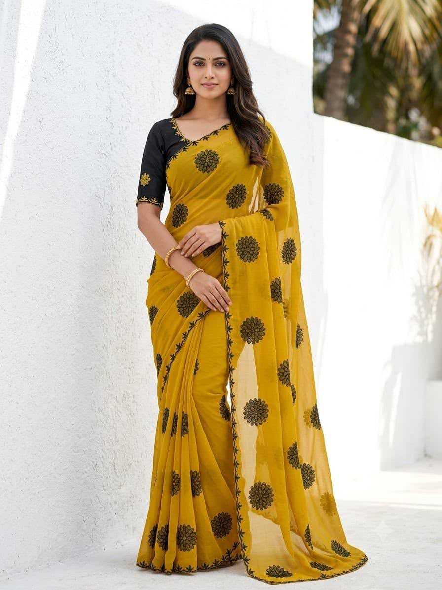 Georgette Designer Saree