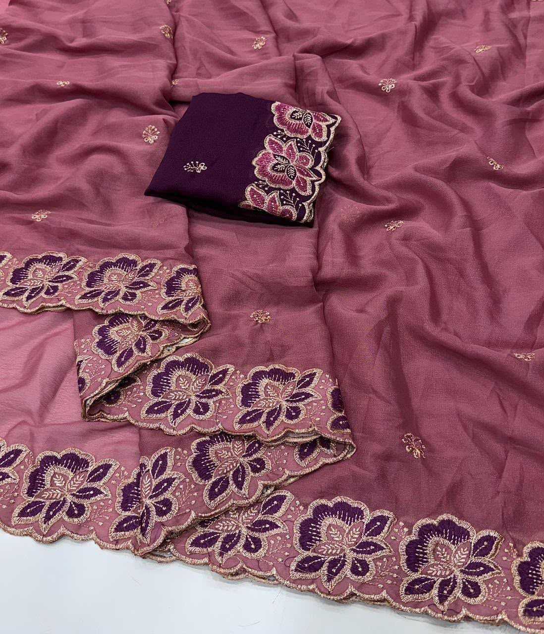 Georgette Party Wear Saree