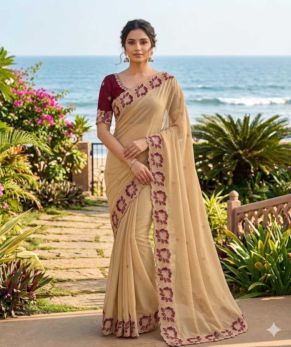 Georgette Party Wear Saree