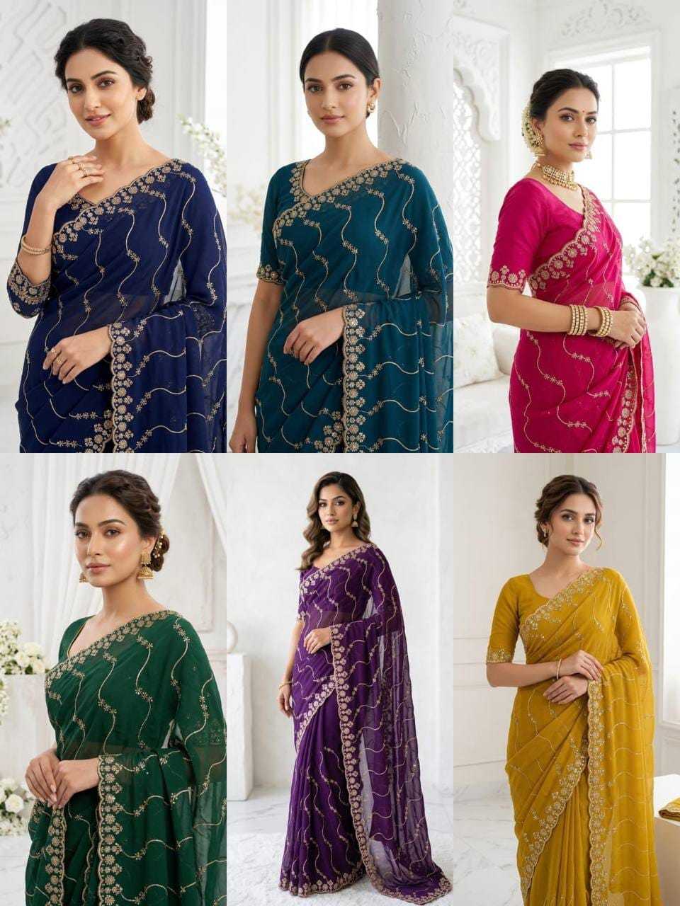 Georgette Saree