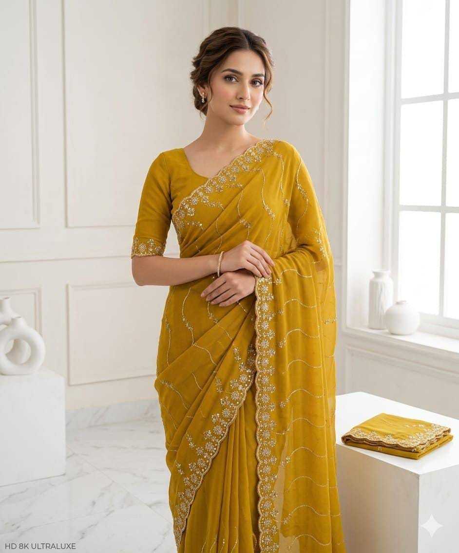 Georgette Saree