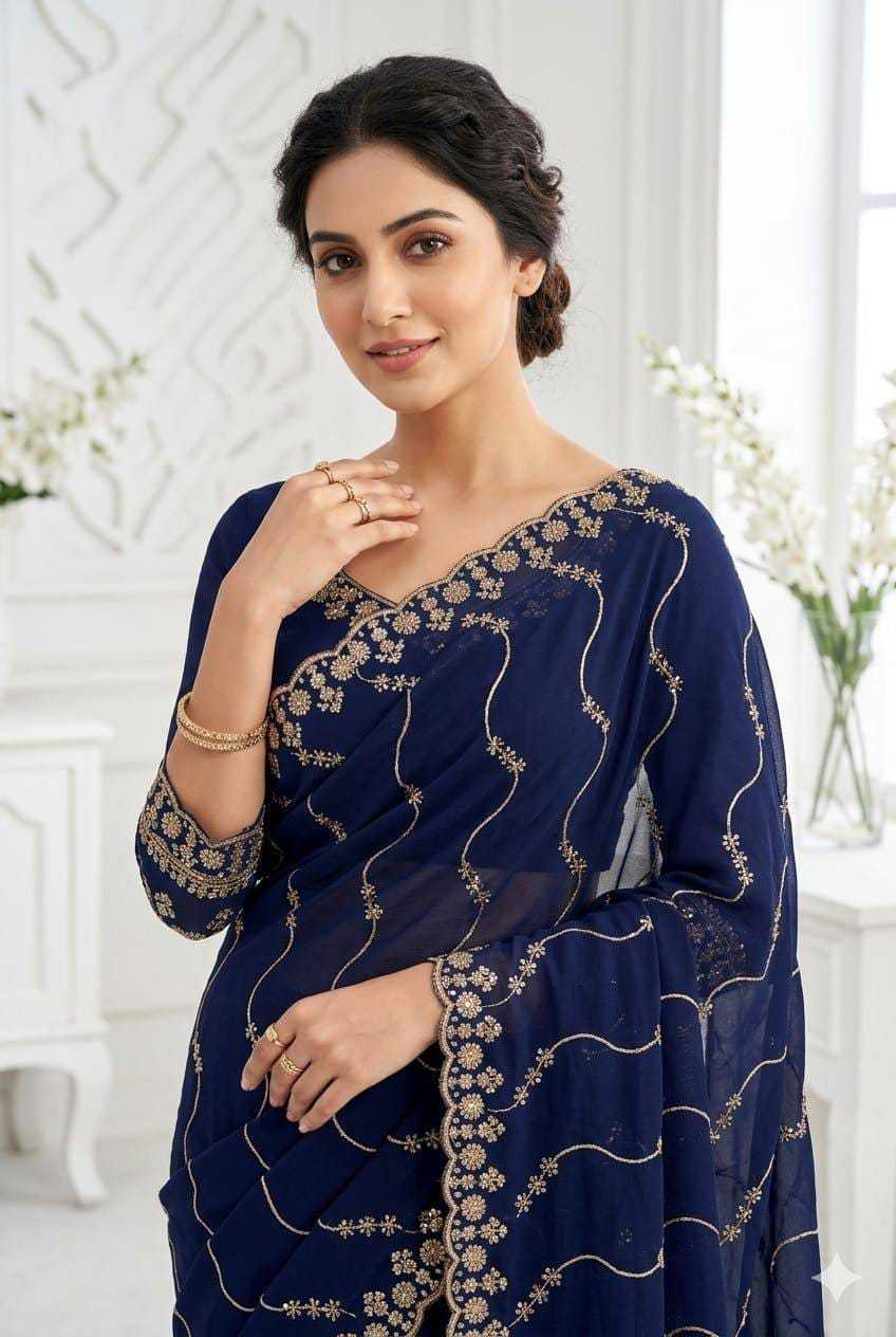 Georgette Saree