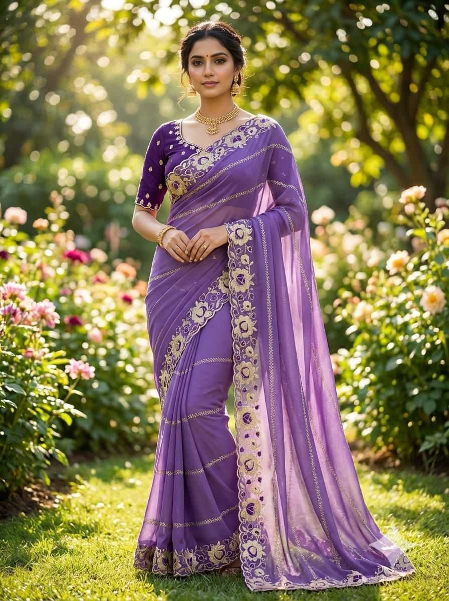 Georgette Saree