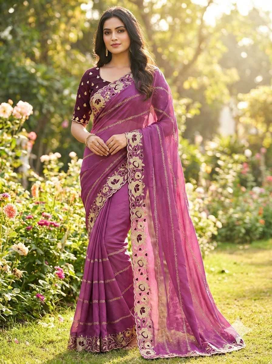 Georgette Saree