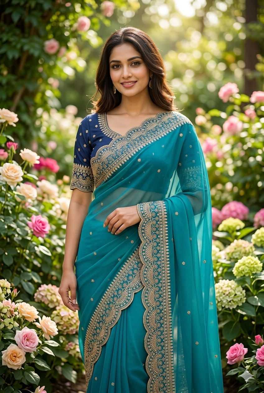 Georgette Saree