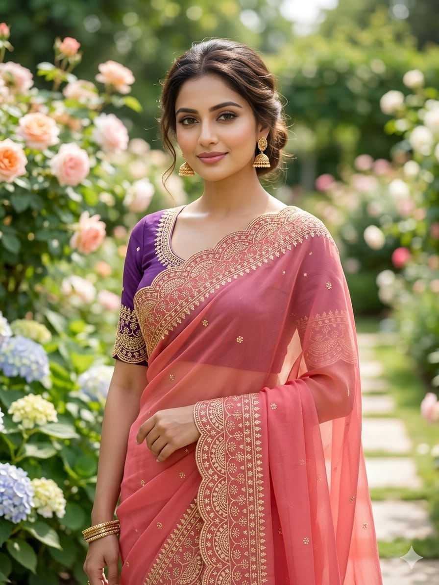 Georgette Saree