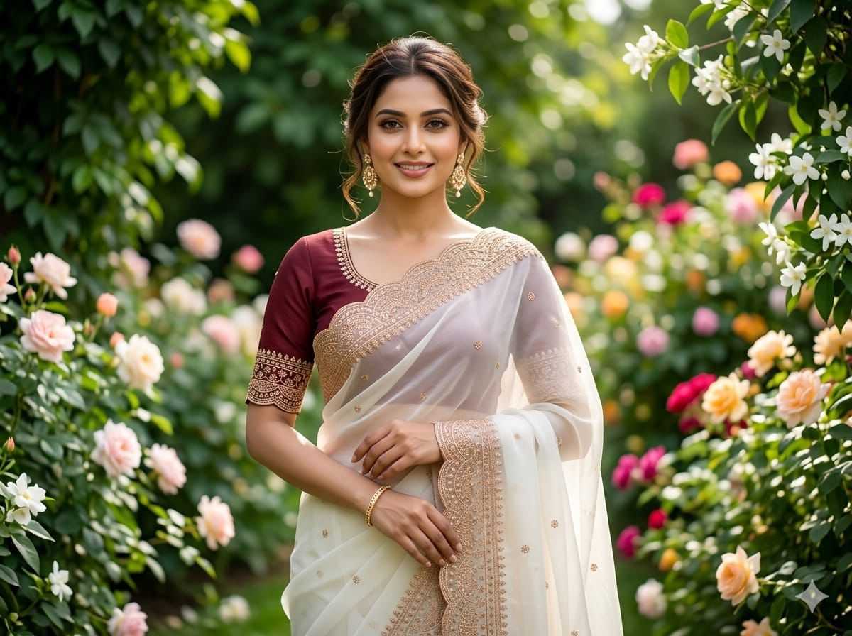 Georgette Saree