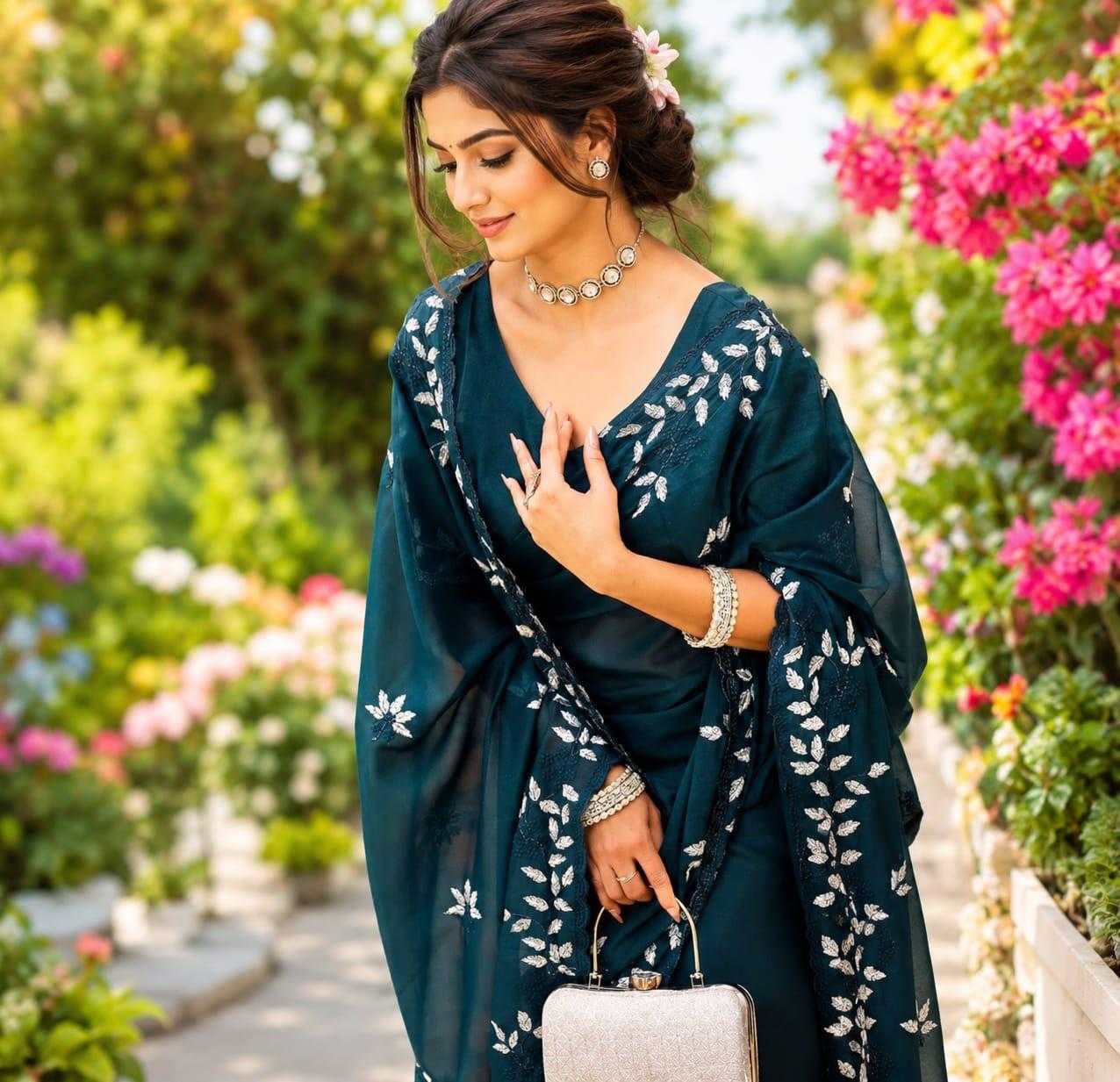 Georgette Party Wear Saree