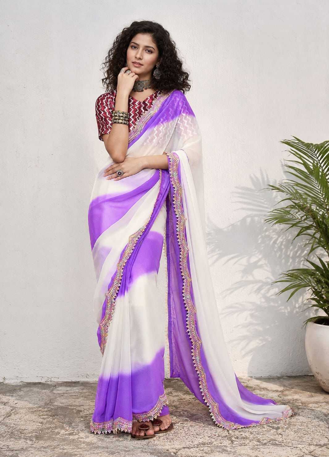 Georgette Designer Saree