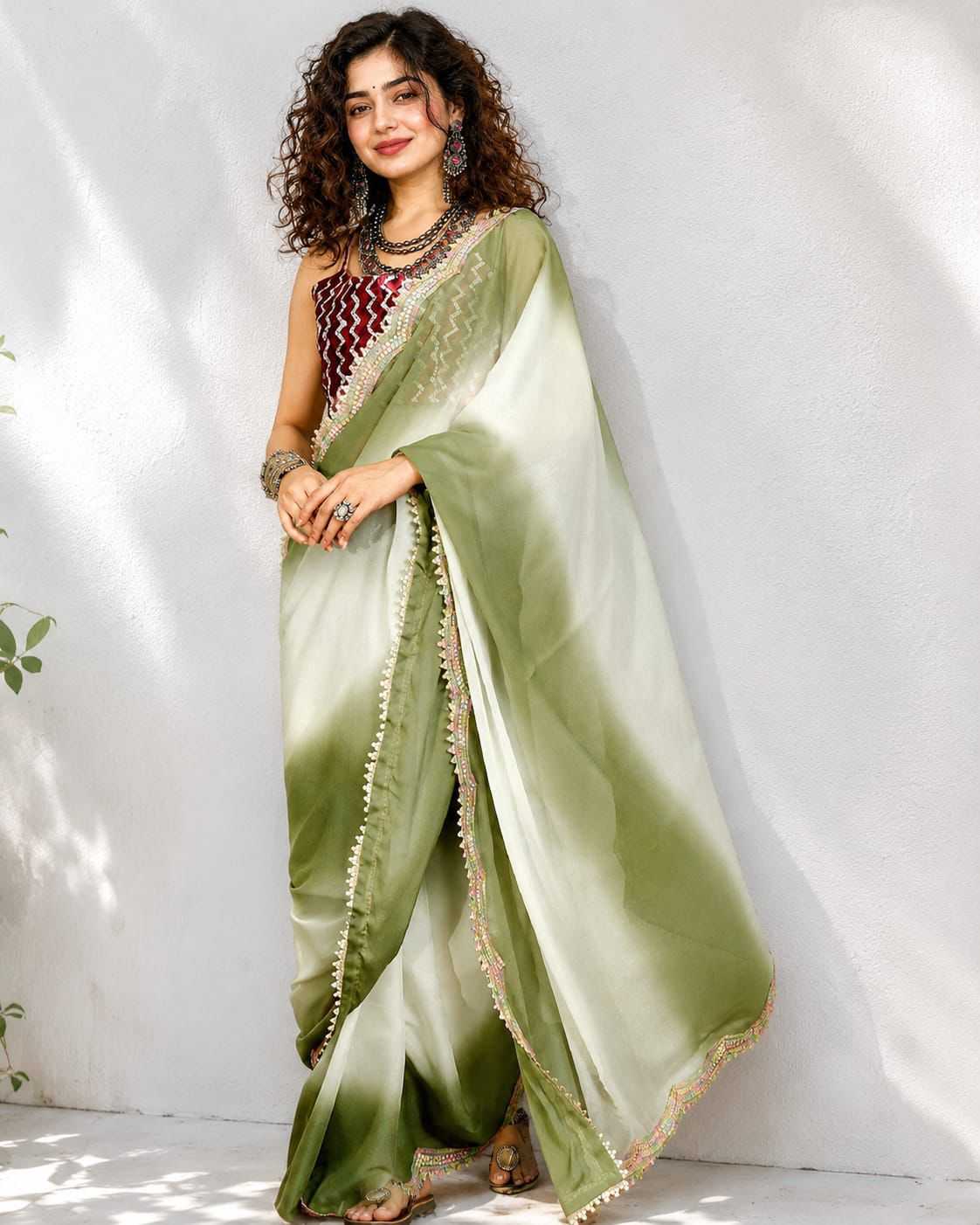 Georgette Designer Saree