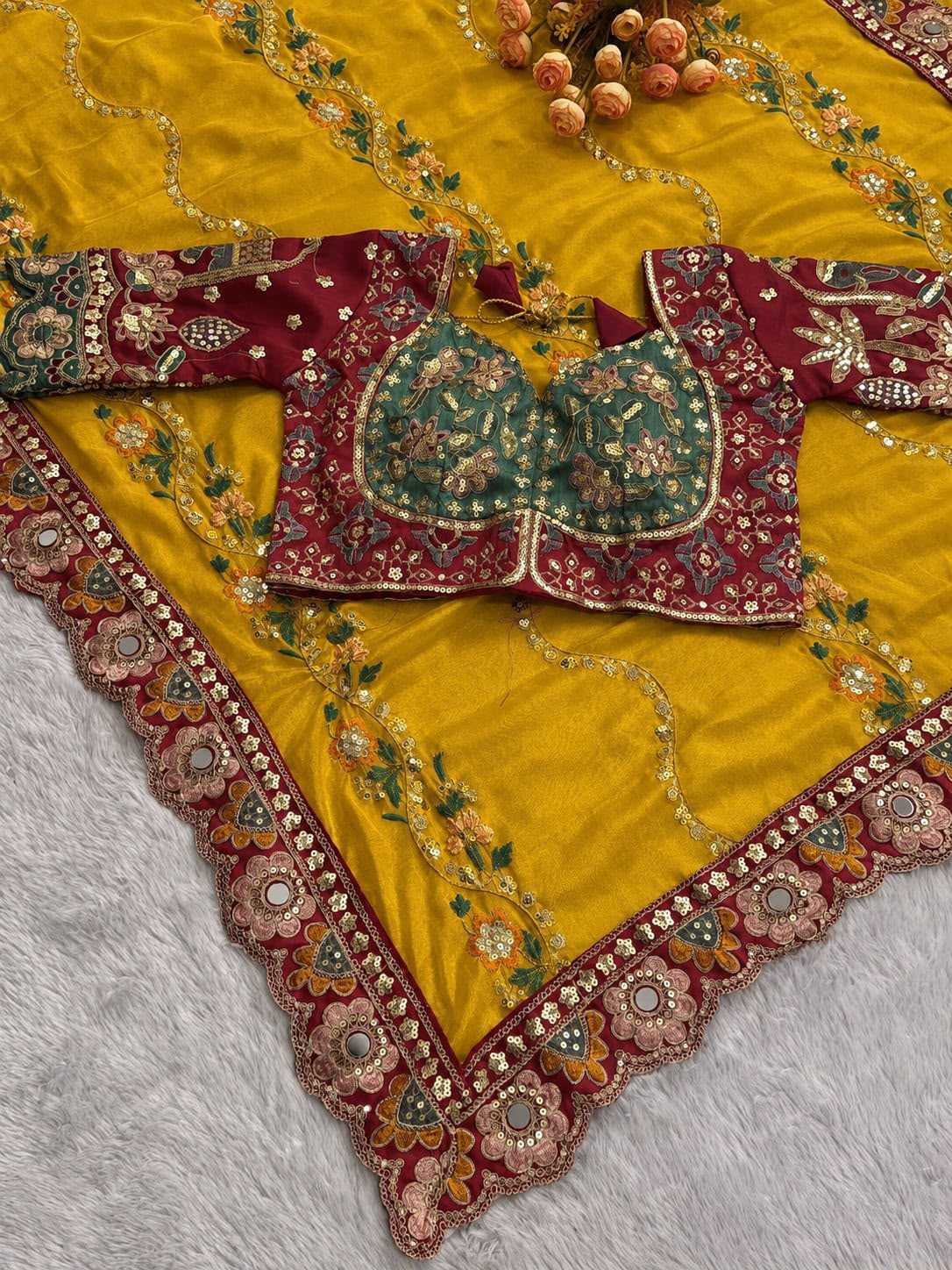 Georgette Saree