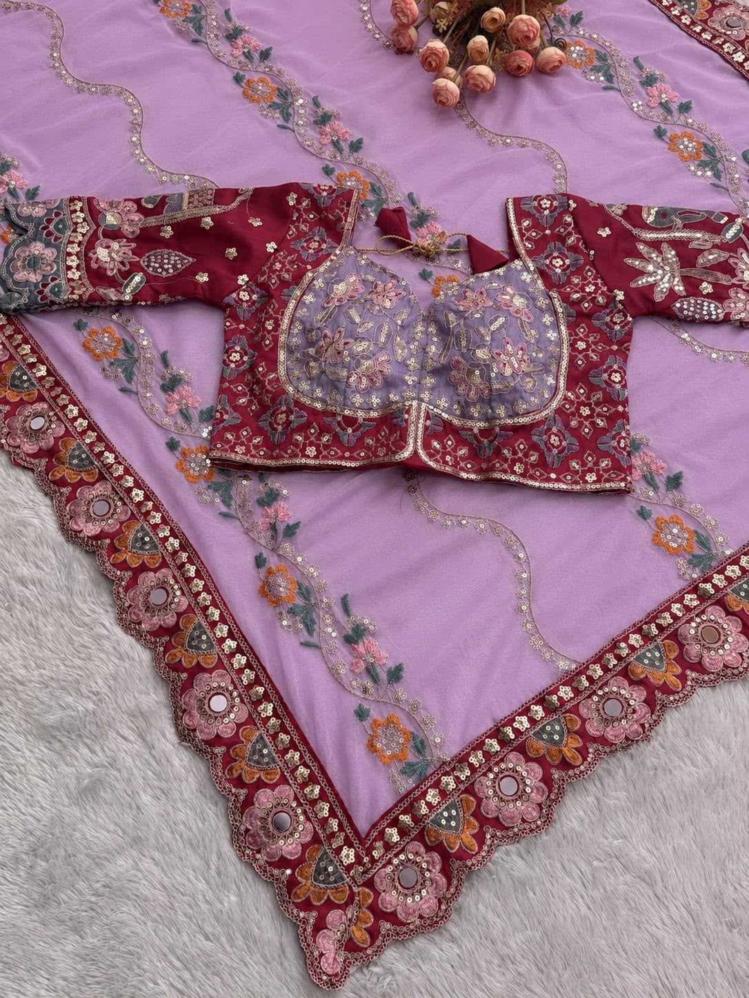 Georgette Saree