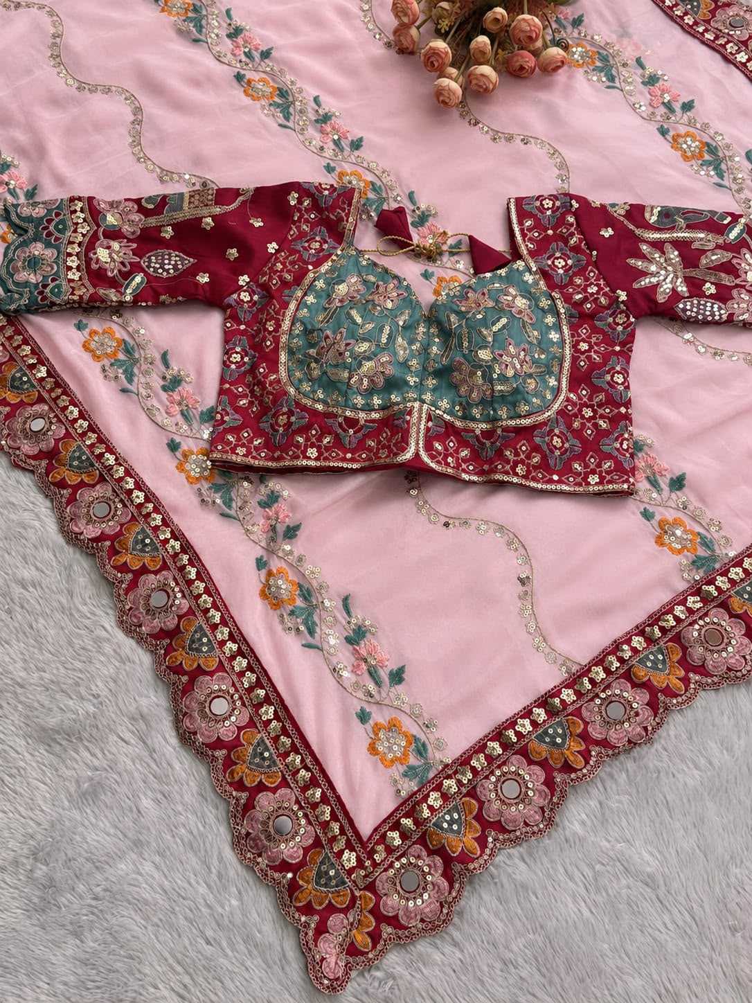 Georgette Saree
