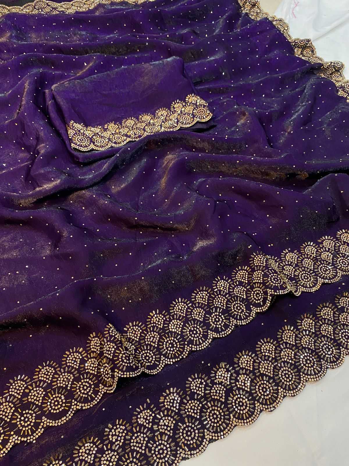Space Silk Designer Saree