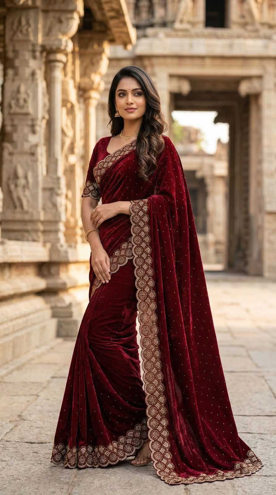Space Silk Designer Saree