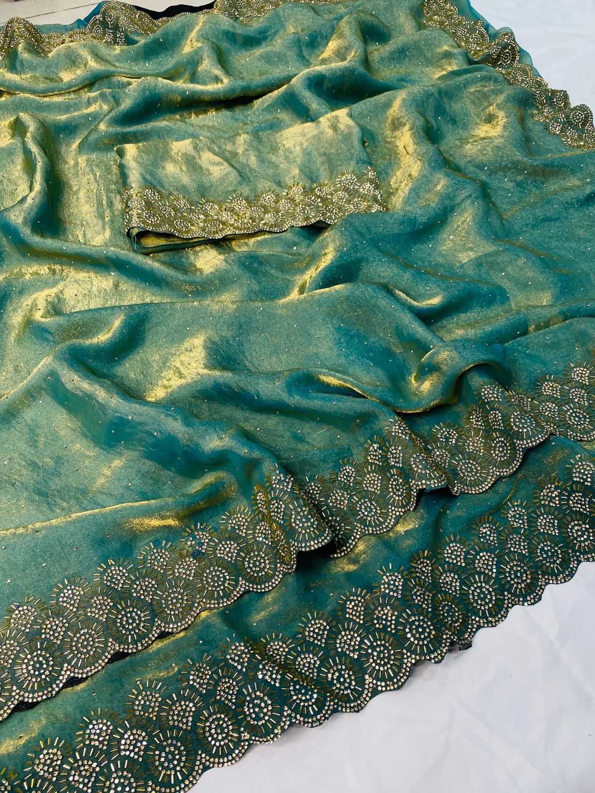 Space Silk Designer Saree