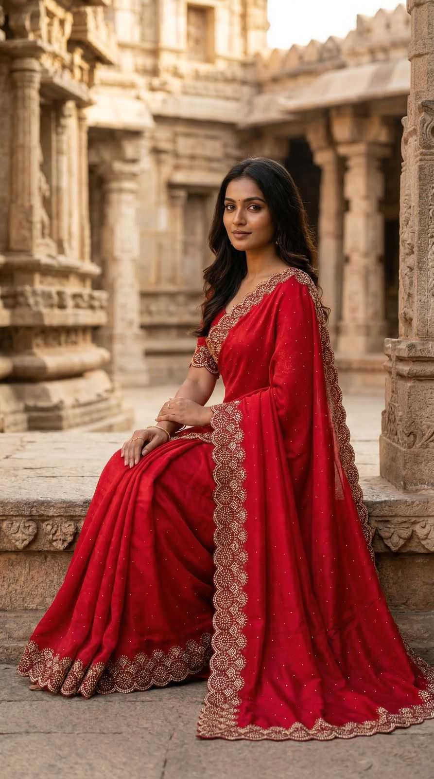 Space Silk Designer Saree