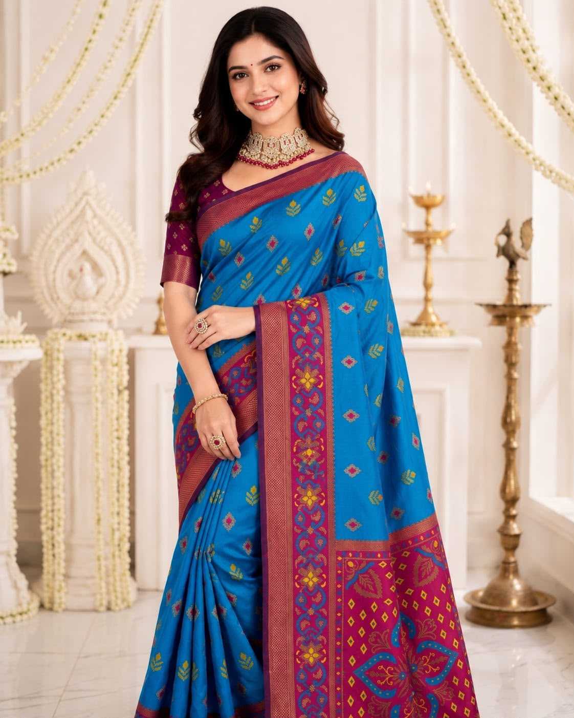 Lichi Silk Soft Saree