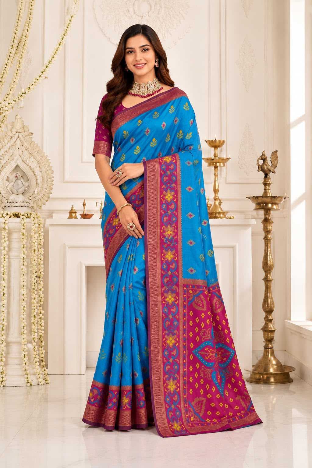 Lichi Silk Soft Saree