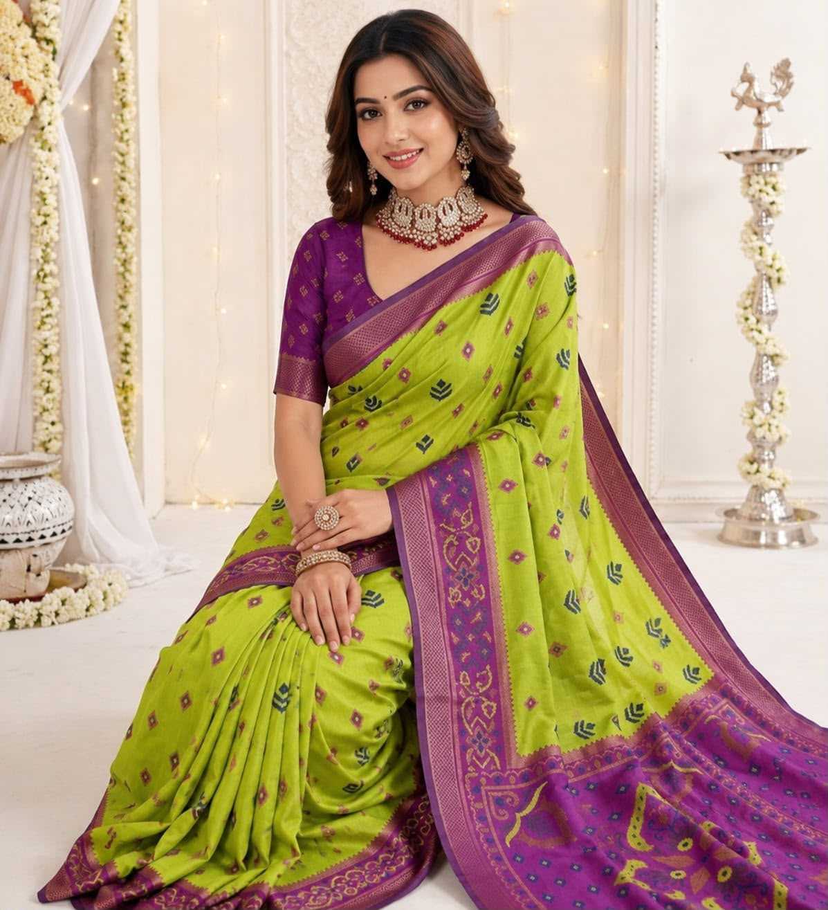 Lichi Silk Soft Saree