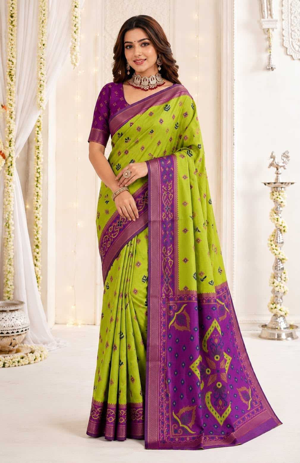 Lichi Silk Soft Saree