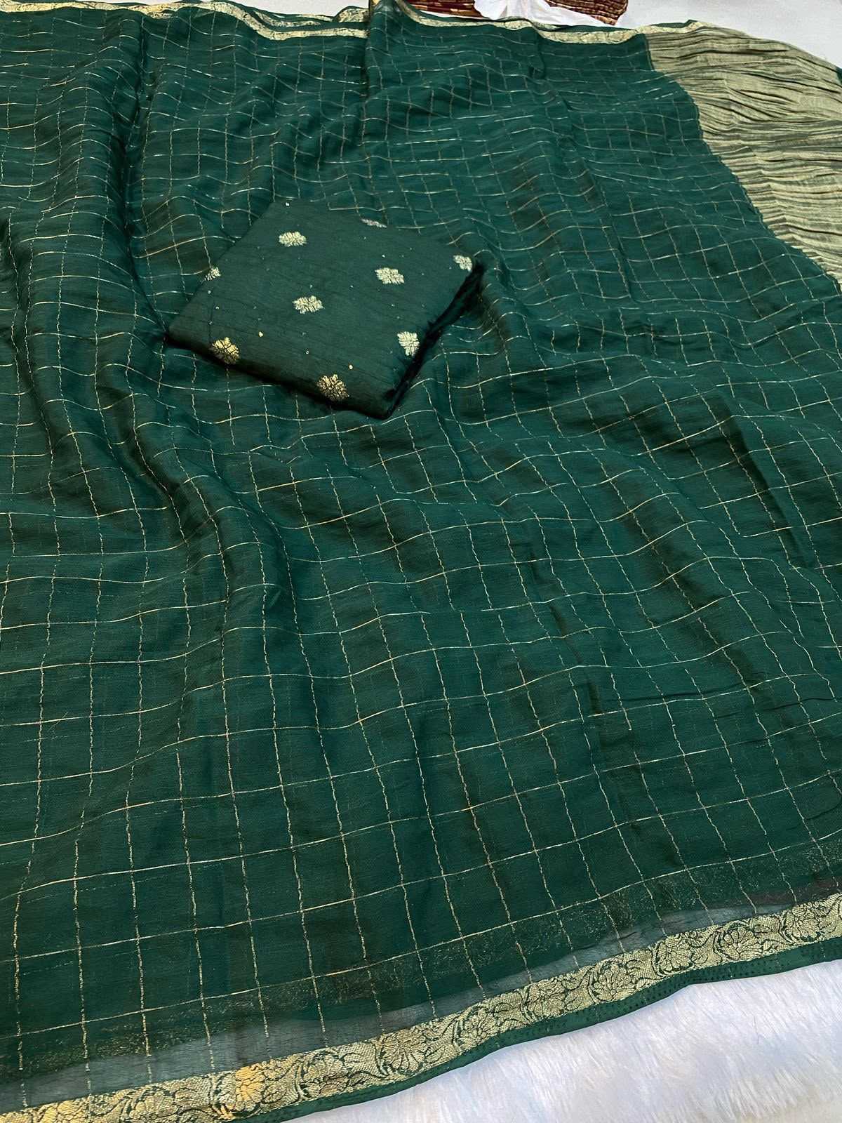 Viscose Jacquard Saree