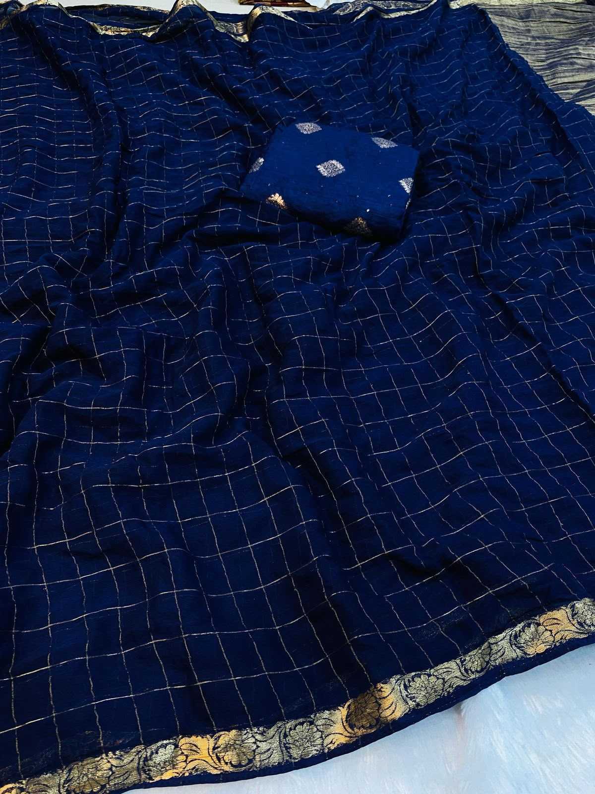 Viscose Jacquard Saree