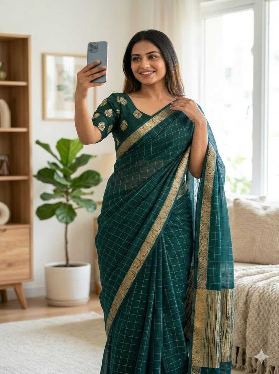 Viscose Jacquard Saree