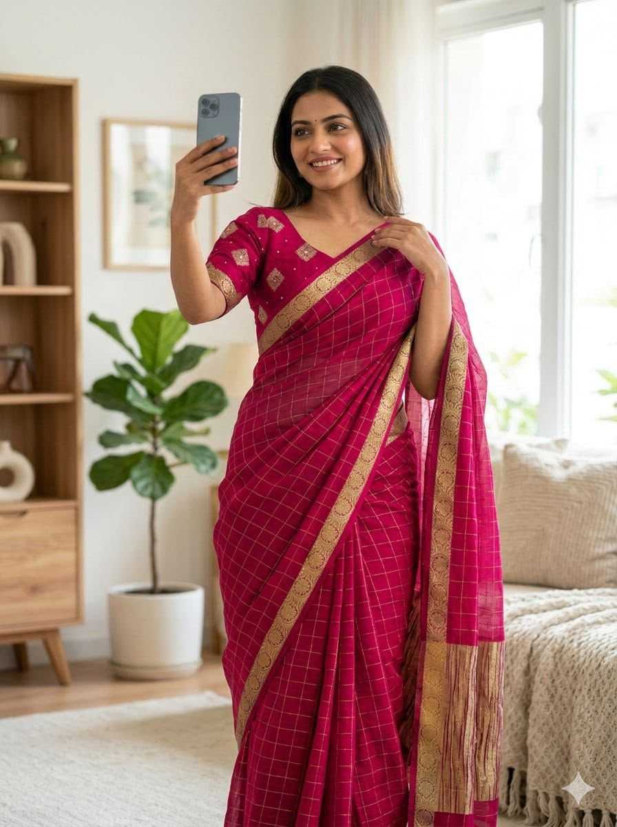 Viscose Jacquard Saree