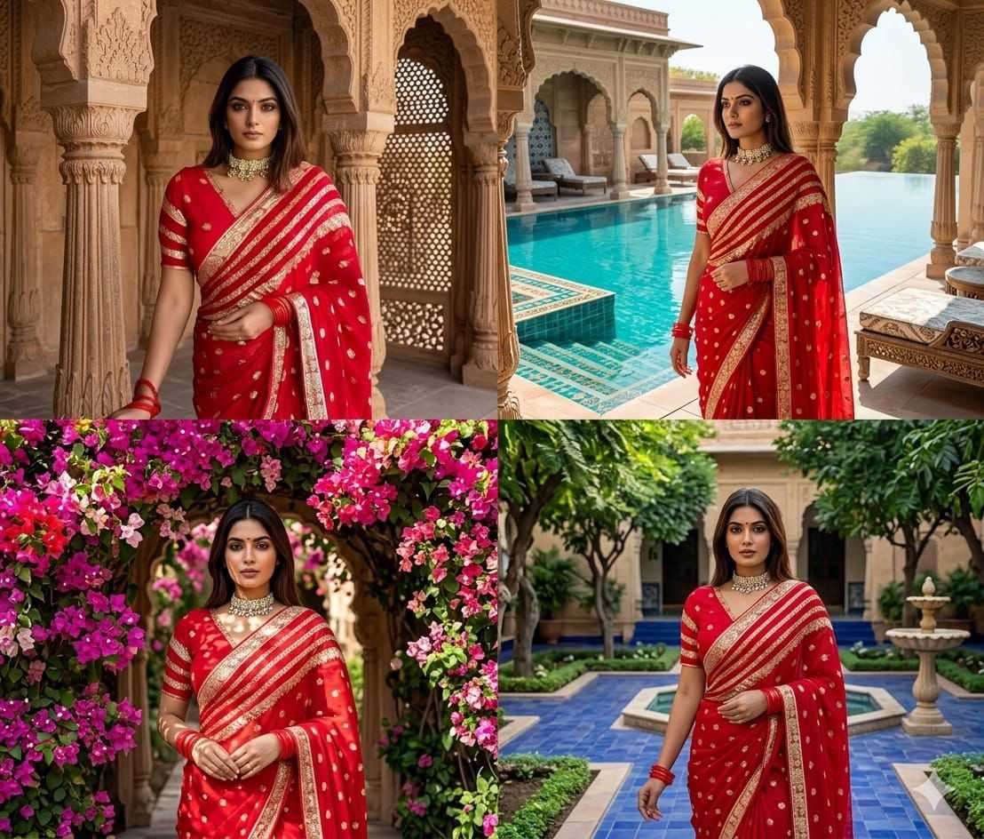 Georgette Saree