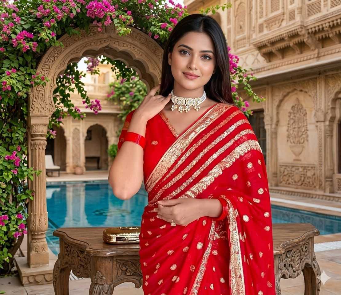 Georgette Saree