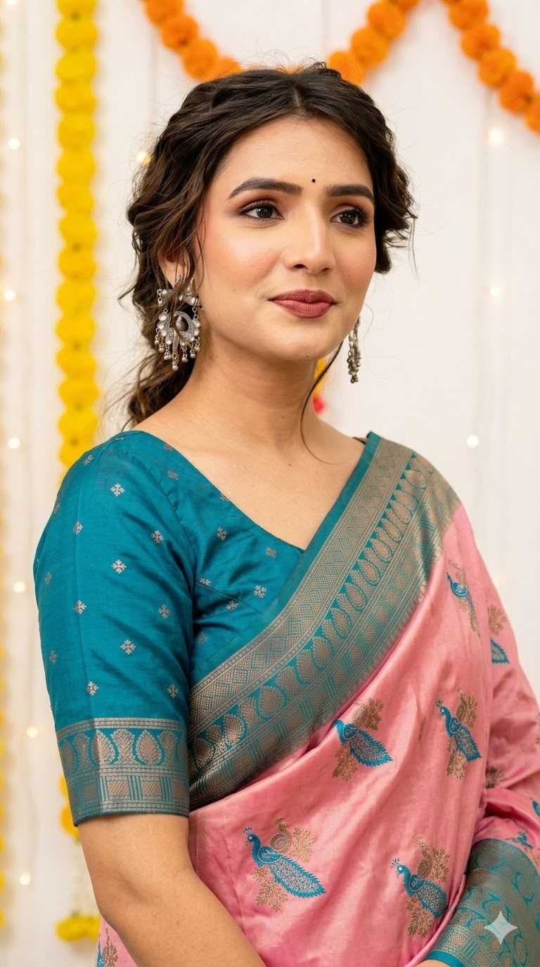 Banarasi Soft Silk Designer Saree