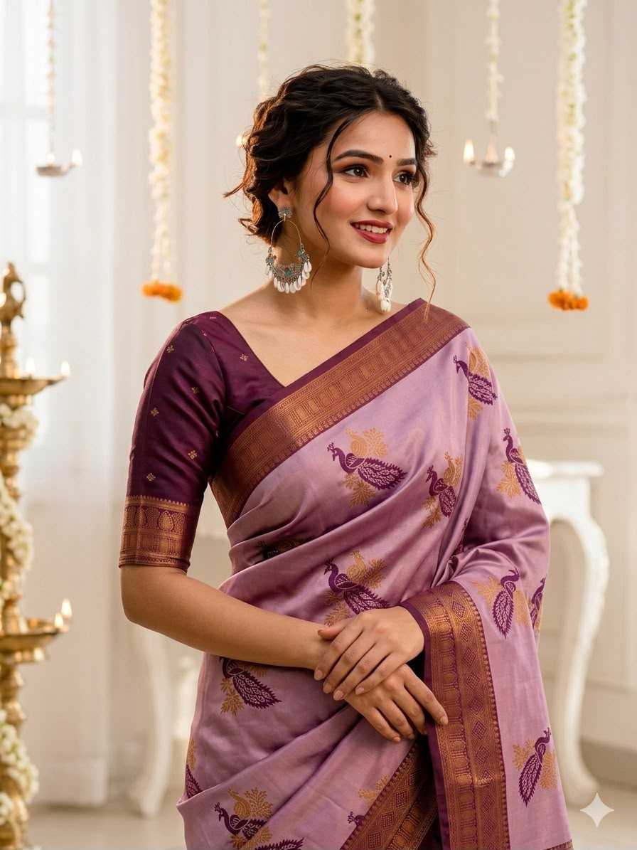 Banarasi Soft Silk Designer Saree