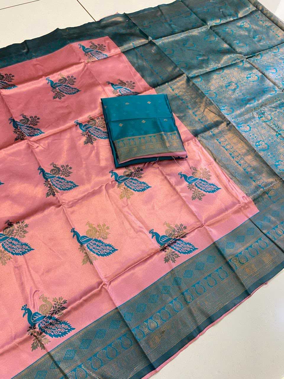 Banarasi Soft Silk Designer Saree